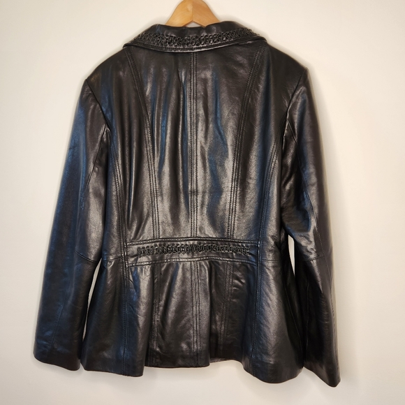 Black Leather Jacket - Picture 4 of 6